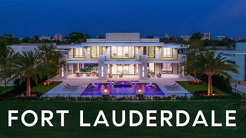 Touring 4 OUTSTANDING Luxurious homes in Fort Lauderdale