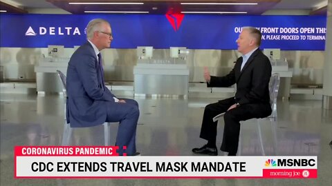 Delta Airlines CEO: 'I Think Our Customers Are Comfortable Dropping Masks ... Our Employees Are Tired Of Wearing Masks'