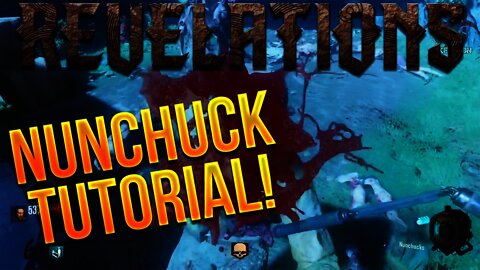 REVELATIONS "NUNCHUCKS" EASTER EGG! (BLACK OPS 3 ZOMBIES TIME ATTACKS EASTER EGG)