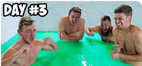 Last To Leave Slime Pit Wins $20,000 - Challenge