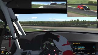 Touring Car Challenge at Knockhill International Reverse. My first win on IRacing.