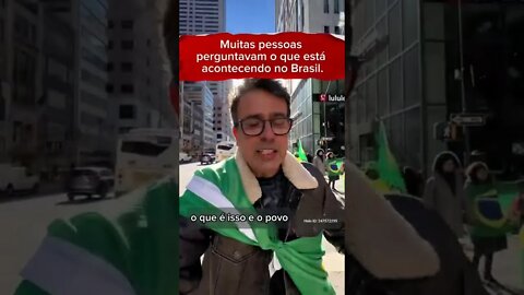 Nova York - 14/11/2022 - Alexandre de Morais o povo vai te seguir,até voltar pro Brasil!