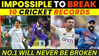 Top 10 Cricket Records Difficult to Break | 10 Records that are Impossible to Break in Cricket