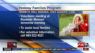 Henrietta Weill Memorial Child Guidance Clinic preparing for Holiday Families Program
