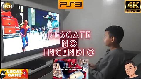 Homem Aranha 2 de Playstation 3 ( Resgate no incêndio)