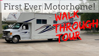 First Ever Motorhome Walk Through Tour!!