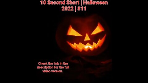 10 Second Short | Halloween 2022 | Halloween Music #Halloween #shorts #halloween2022 #11