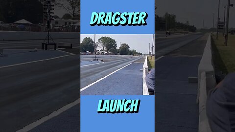 Blown Front Engine Dragster Hard Launch! #shorts