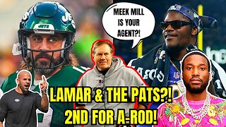 Meek Mill: Lamar Jackson & The Patriots?! WTF?! Jets Offered 2nd Rd Pick For Aaron Rodgers!