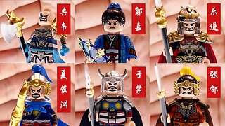 Lego Three Kingdoms Minifigure Collection 6 Unofficial Lego Speed Build #bricks #toys