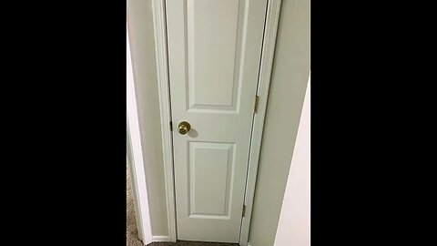 Its a skinny door!!