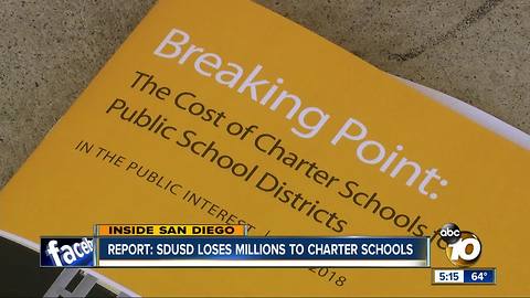 Inside San Diego: New report says SDUSD loses millions to charter schools