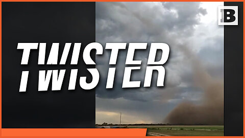TWISTERRRR! Kansas Man Captures Close-Up Footage of Landspout