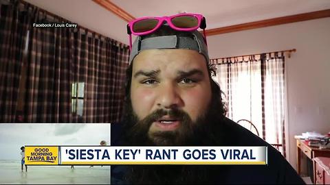 'Siesta Key' reality show prompts local to go on Facebook rant