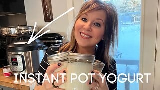 YOGURT in the Instant Pot | ONLY 3 Ingredients
