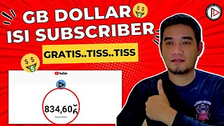 CARA GB DOLLAR YOUTUBE DAN MENAMBAH SUBSCRIBER YOUTUBE GRATIS UNTUK PEMULA