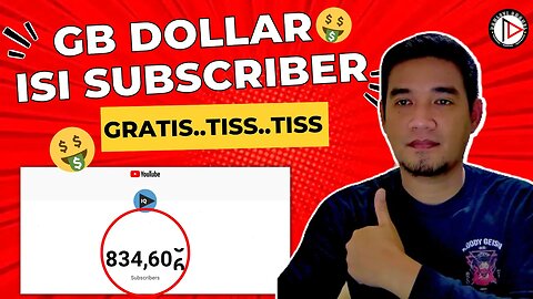 CARA GB DOLLAR YOUTUBE DAN MENAMBAH SUBSCRIBER YOUTUBE GRATIS UNTUK PEMULA