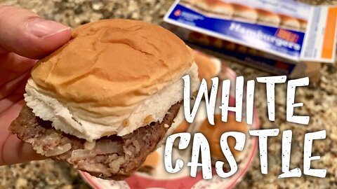 Making White Castle Hamburger Sliders at Home