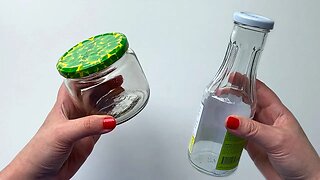 DIY 2 Easy glass jar decor ideas | Recycling idea