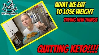 Giving up on Keto | What we eat on Keto | Learning new things | Keto Full day of eating