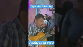 JESÚS ESTÁ VIVO, ES EL PAN DE VIDS BAJADO DEL CIELO, VIVA CRISTO REY