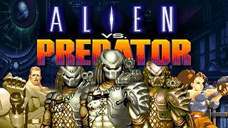 ALIEN vs. PREDATOR [Capcom, 1994] (Attract Mode)