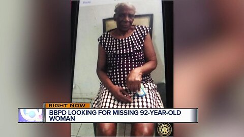 Boynton Beach police are looking to locate a 92-year-old woman