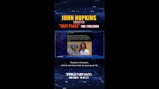 John Hopkins hospital creates a "safe place" for children #shorts