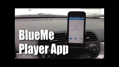 How to play music over the Blue&Me system with the BlueMe Player app for iPhone for Fiat 500