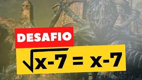 ( DESAFIO ) COMO RESOLVER EQUAÇÃO IRRACIONAL | QUAL O VALOR DE X | MATH & GAME EP02@Professor Theago