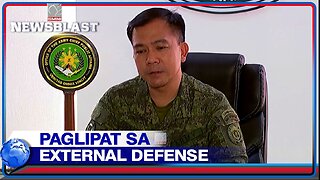 Paglipat ng focus sa external defense, hindi minamadali