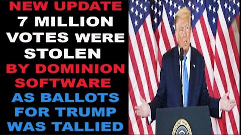 Ep.217 | 7 MILLION VOTES WERE STOLEN BY DOMINION SOFTWARE ALGORITHM AS TRUMP BALLOTS WAS TALLIED