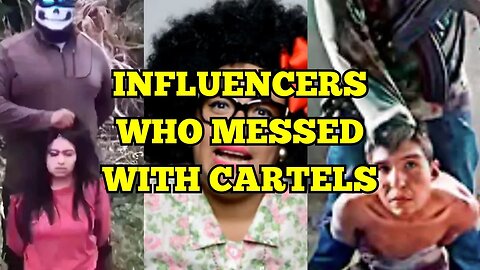 Social Media Celebrities, who messed up with Cartels.