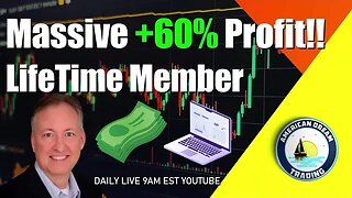 Massive +60% Profit Lifetime Member Stock Market