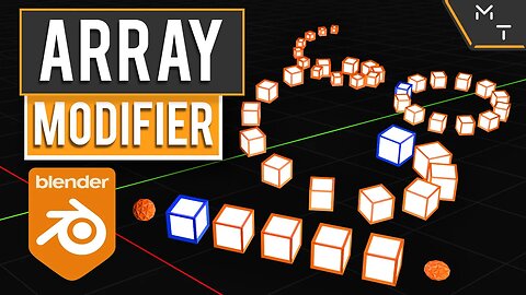Array Modifier - Fundamentals | Learn Blender 2.9 / 3.0 Through Precision Modeling | Part- 27
