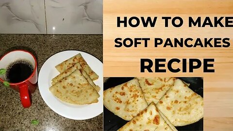 How to make pancakes//crepes recipe//yummy yummy pancakes