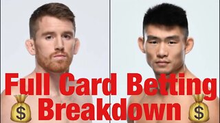 UFC Fight Night Sandhagen Vs Song Betting Breakdown