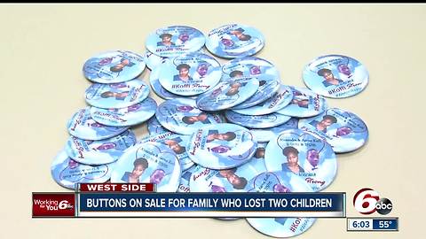 Wayne Twp. Trustee's office sells $5 buttons to help family cover funeral expenses for two teens