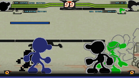 MUGEN - Mr. Game & Watch Party - Mr. G&W & Mr. G&W vs. Mr. G&W & Mr. G&W - Download