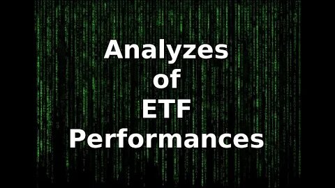 Analyzing ETF performances using Python Notebook