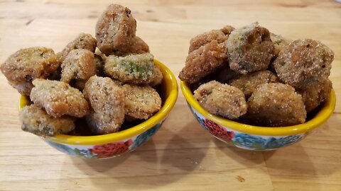 Fried Okra (Quick Version - Recipe Only) The Hillbilly Kitchen