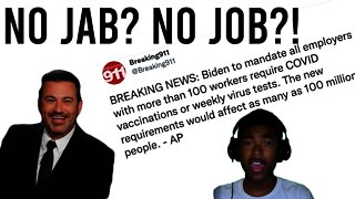 JOE SAYS NO JAB NO JOB?