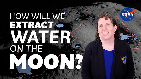 How water extract on moon