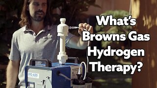 What's Browns Gas? The iHG-600 Hydrogen Therapy Machine