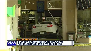 Florida ranks high for crashes into buildings