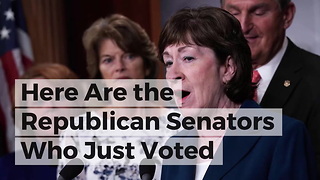Here Are the Republican Senators Who Just Voted Against Defunding Planned...