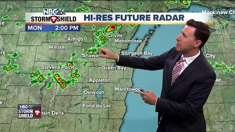 Michael Fish's NBC26 weather forecast