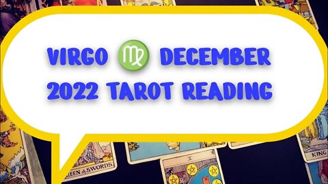 VIRGO ♍ THIS IS INSANE!!! DECEMBER 2022 MONTHLY TAROT READING