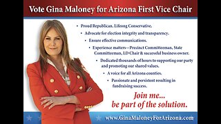 Vote for Gina Maloney For 1st Vice Chair - AZ GOP