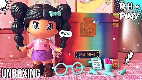 [Unboxing] RH handbag blind box + Pinypon: profesional teacher collection